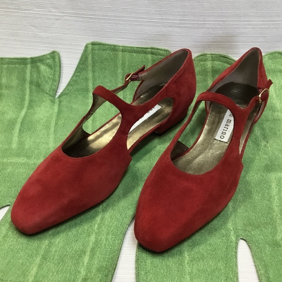 Ann Marino Shoes - Appears to be New Red Flats by Ann Marino